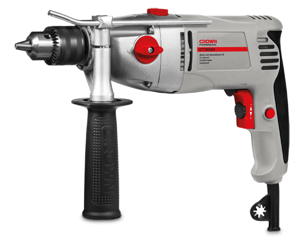 PERCEUSE A IMPACT,13mm,1050W,0-1200/0-2800tr/min