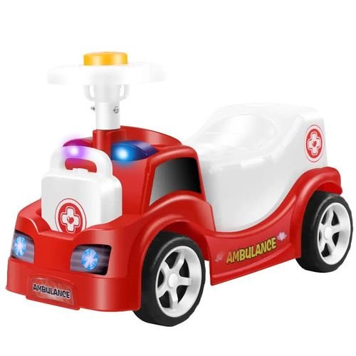 Voiture Enfant - Baby Fit Push Car Ride On Toy, Marcheur Musical Pour Garçons/Filles