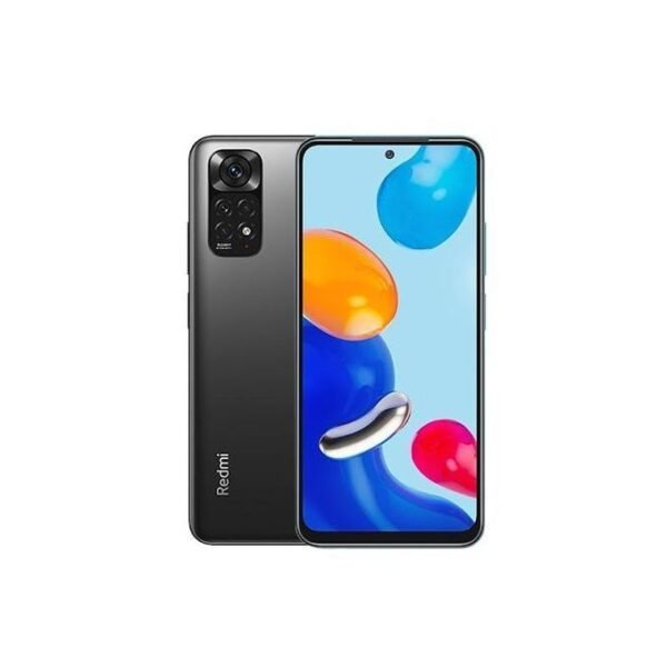 XIAOMI Redmi Note 11 - 6.4" - 4G - 4/128 Go - 4 Camera ( 50/8/2/2 Mpx ) - 5000mAh - Gris Foncé