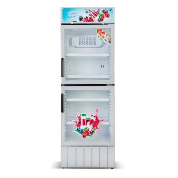 NASCO REFROIDISSEUR VERTICAL DEUX PORTES 440LT - NAS-CH500-2DRV