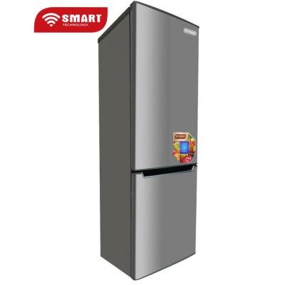SMART TECHNOLOGY Réfrigérateur Combiné - STCB-403M- 260L - Argent - 12 Mois Garantie