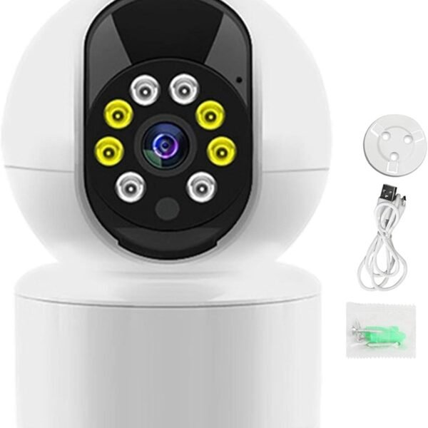Caméra de sécurité intérieure sans Fil | Caméra intérieure IP WiFi 1080p avec Application pour téléphone
