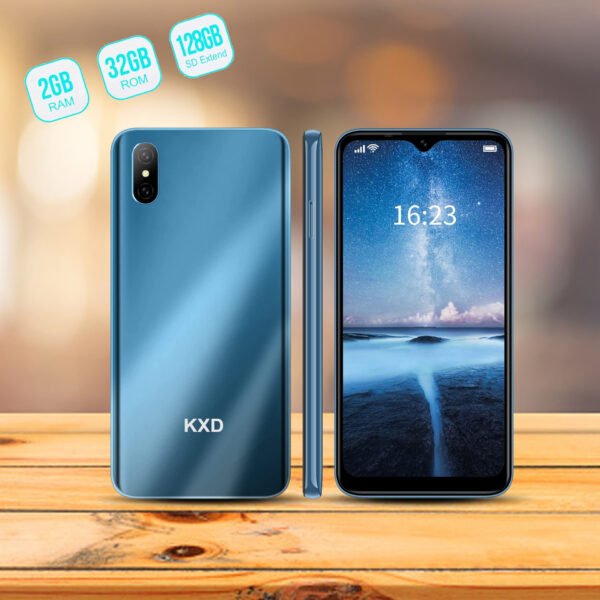 KXD,Smartphone D58 - 6,22" - 4000 mAh - Caméra 13MP - 2 Go + 32 Go - Identification faciale