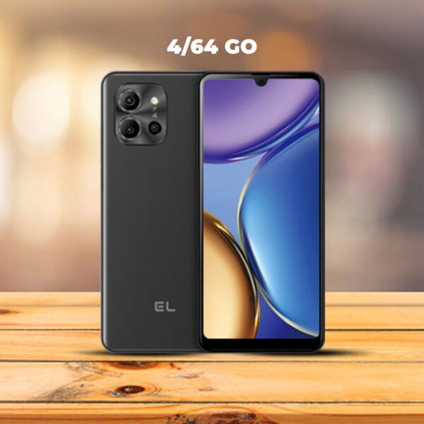 Smartphone Fashion Core X80 EL 64GB/4GB de RAM - Noir