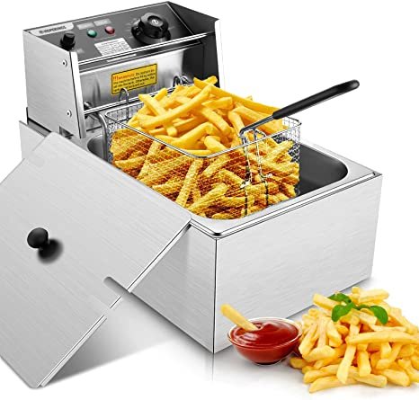 Friteuse électrique Hoffmans Commercial 6 Litres