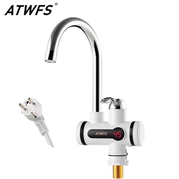 robinet d'eau de chauffage électrique instantané