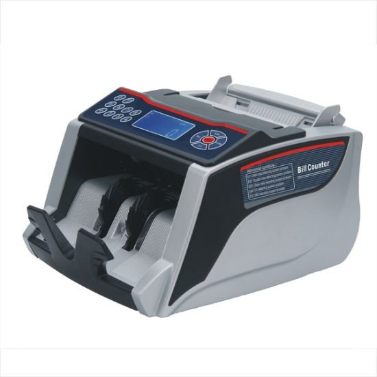 Machine automatique de comptage d'argent, compteur de billets, compteur d'argent, compteur de billets de banque, compteur de devises peut tester la roupie indienne, USD, Gpb, etc.