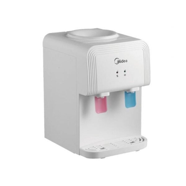 YD1539T - DISTRIBUTEUR D'EAU DE TABLE MIDEA / BLANC/ EAU CHAUDE ET FROIDE/ COMPACT ET PORTATIF
