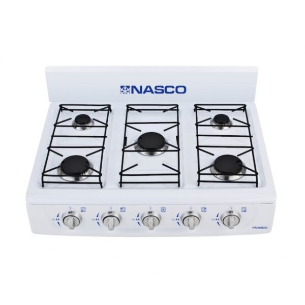 NASCO RÉCHAUD A GAZ 5 FEUX – NASGS-K5BW