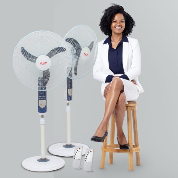 Lot de 2 Ventilateurs Télécommandés Silencieux - EJEFF