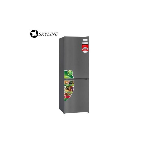 Skyline Réfrigérateur Combiné - SKCB-285M- 157L - Inox - Garantie 12 Mois