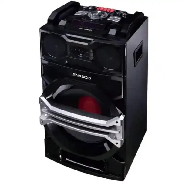 Nasco Bluetooth Speaker – Mp3/Usb/Card Support/Fm Radio/100W – Noir