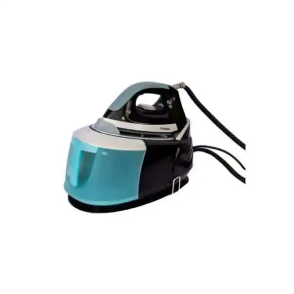 Fer A Repasser Avec Centrale A Vapeur Avec 1 Base 1.7L 2400W/2/Ctn – Bleu/Noir