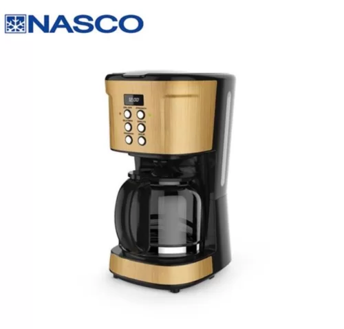 Nasco Machine à Café – 1.5 Litre -CAFE_CM9410T-GS – 900W – Noir