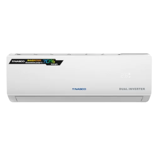 SPLIT INVERTER 2CV NASCO R-410 FACADE BLANCHE – NASHRN1-18