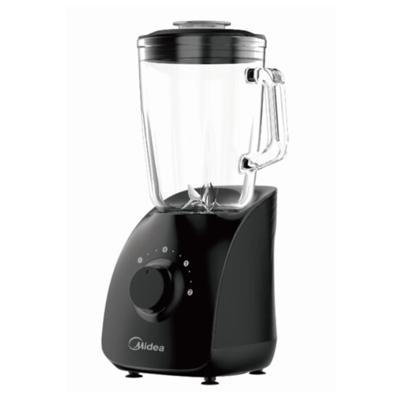 MIXEUR MIDEA 1.5LT/ 750W/ BOL EN VERRE/MOTEUR COULEUR NOIR/2 VITESSES/ 2PC/CT