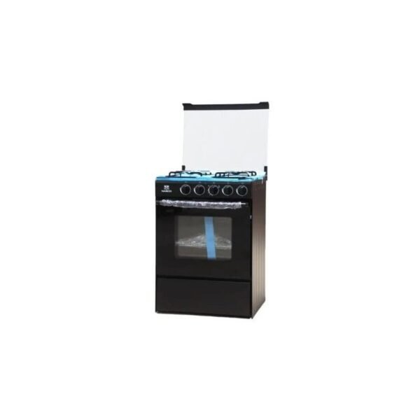 NASCO GAZINIERE 4 FEUX NOIR 60x60CM - NAS60GRL-S