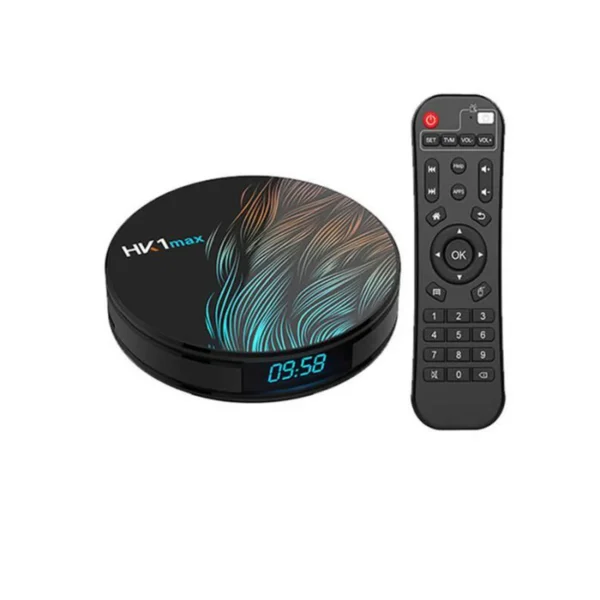 TV BOX – OEMG – HK1- Android 9.0 – 4+32Go – puce RK3318 décodeur TV Bluetooth 4.0 – lecteur numérique 4k